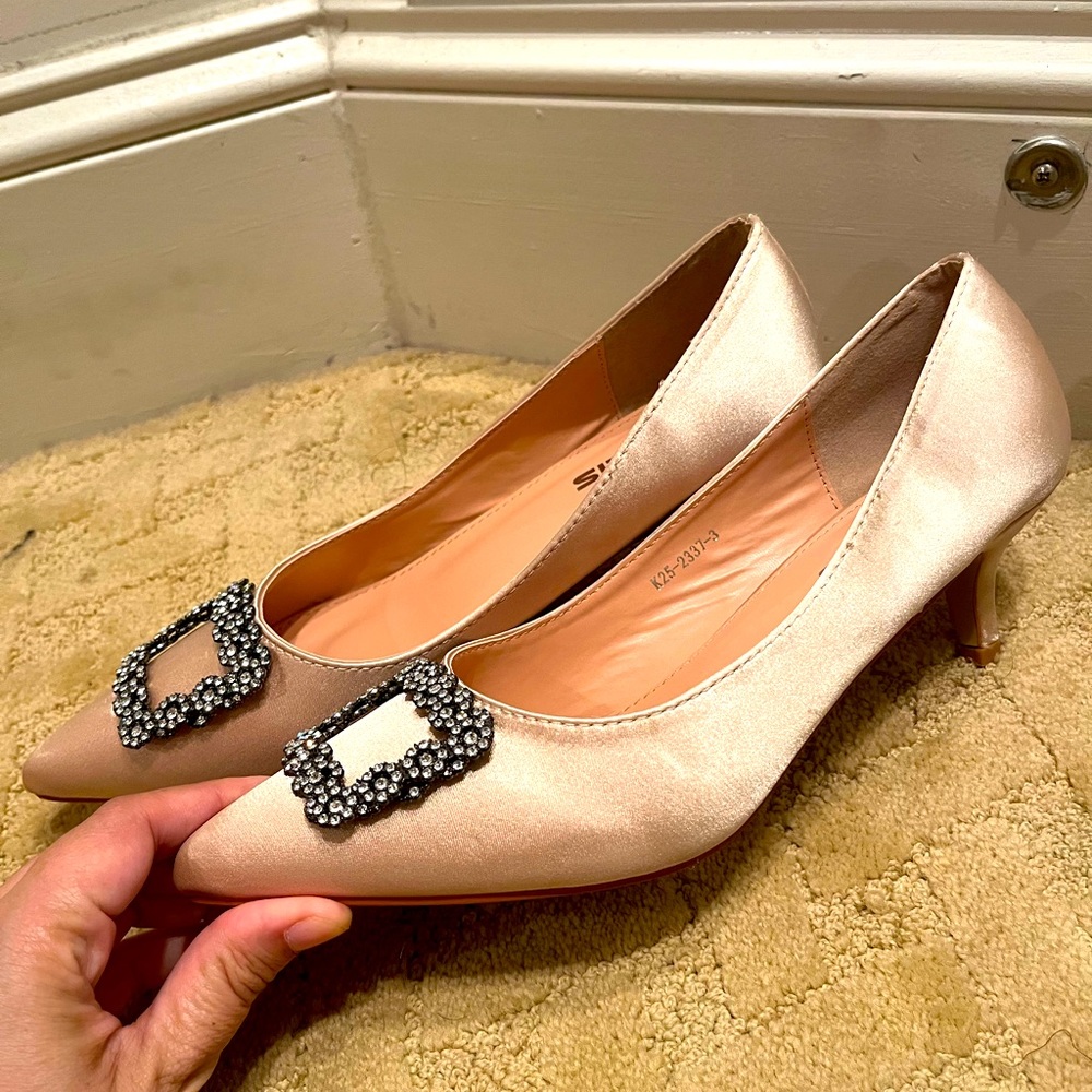 Brand New gold shoes.